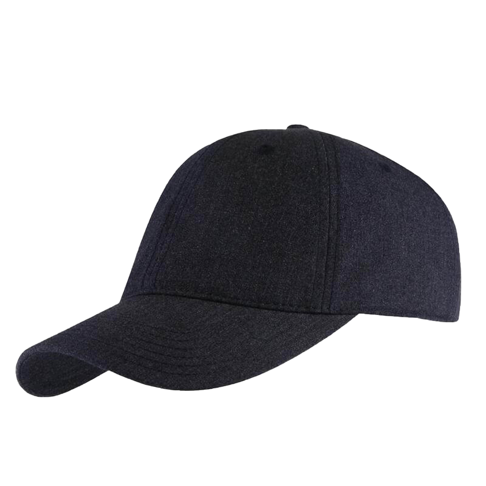 Santhome Flex Recycled 6 Panel Relaxed Fit Cap - Navy Blue