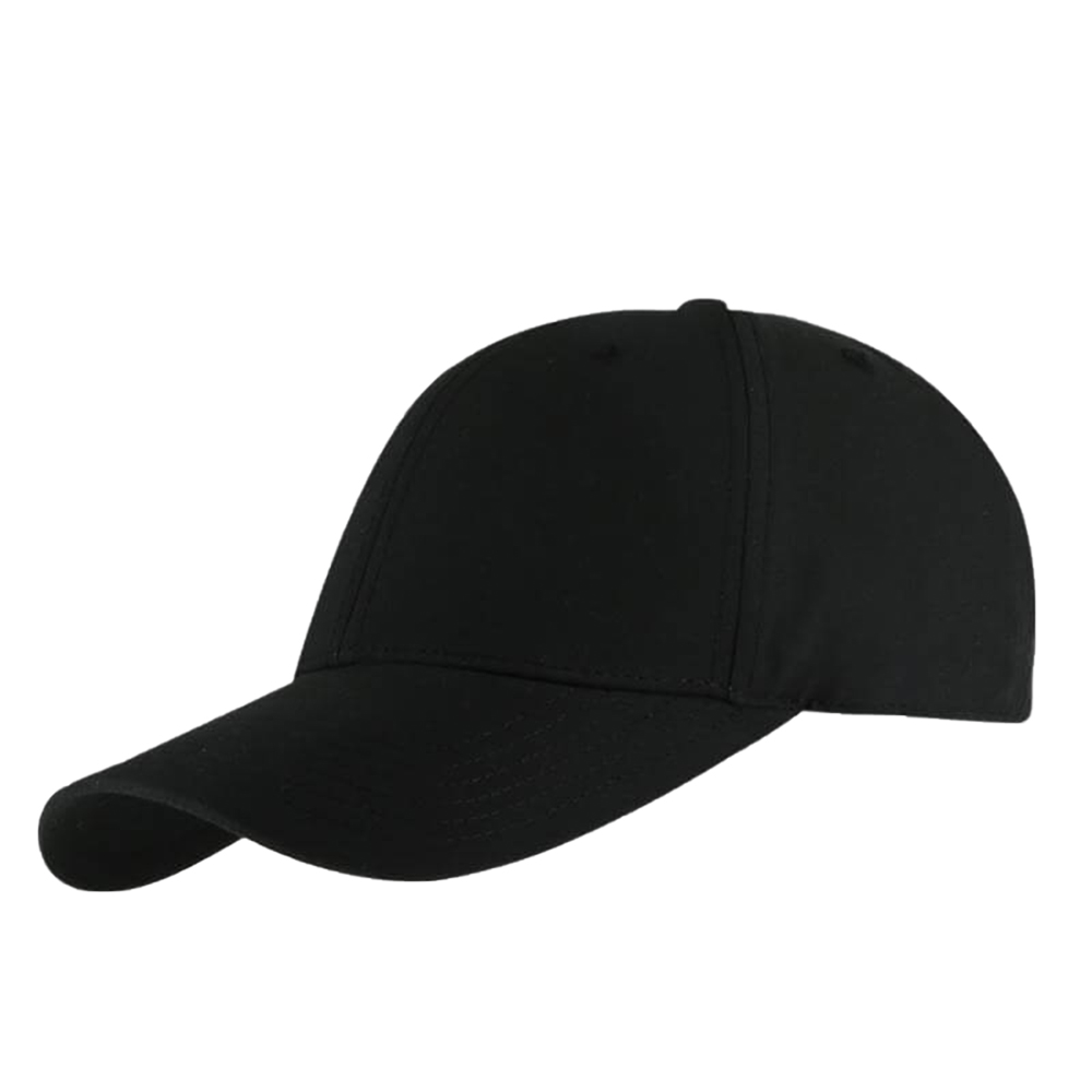 Santhome Ultra RPET 6 Panel Dry NCool Sport Cap - Black