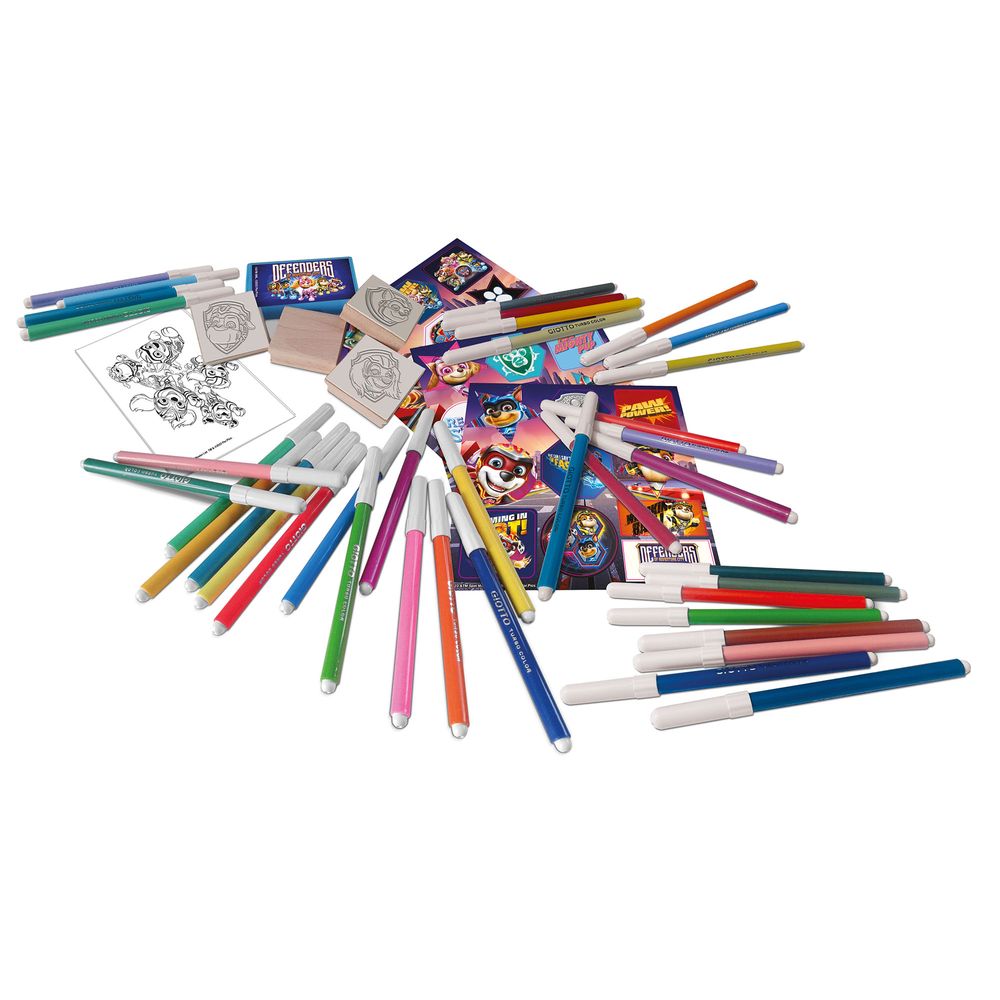 Multiprint - Paw Patrol Movie Felt-Tip Pen 60-Piece Set