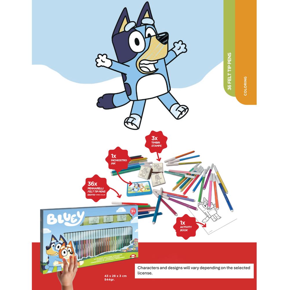 Multiprint - Paw Patrol Movie Felt Tip Pen 36-Piece Set