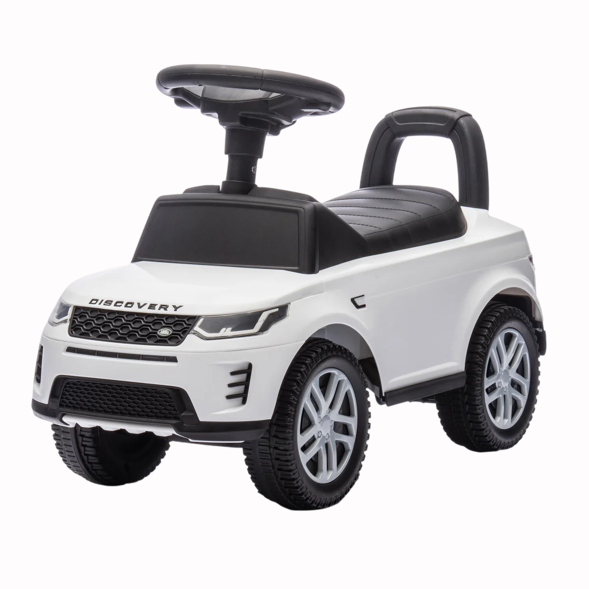 Amsham - Kids Discovery Sport Push Along Ride-On Car - White