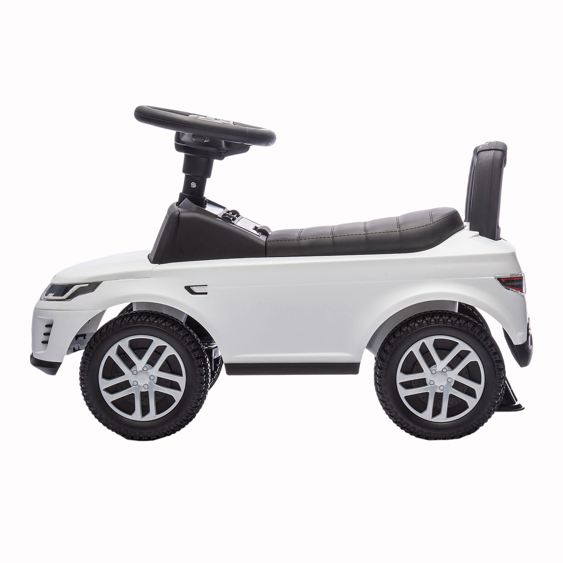 Amsham - Kids Discovery Sport Push Along Ride-On Car - White