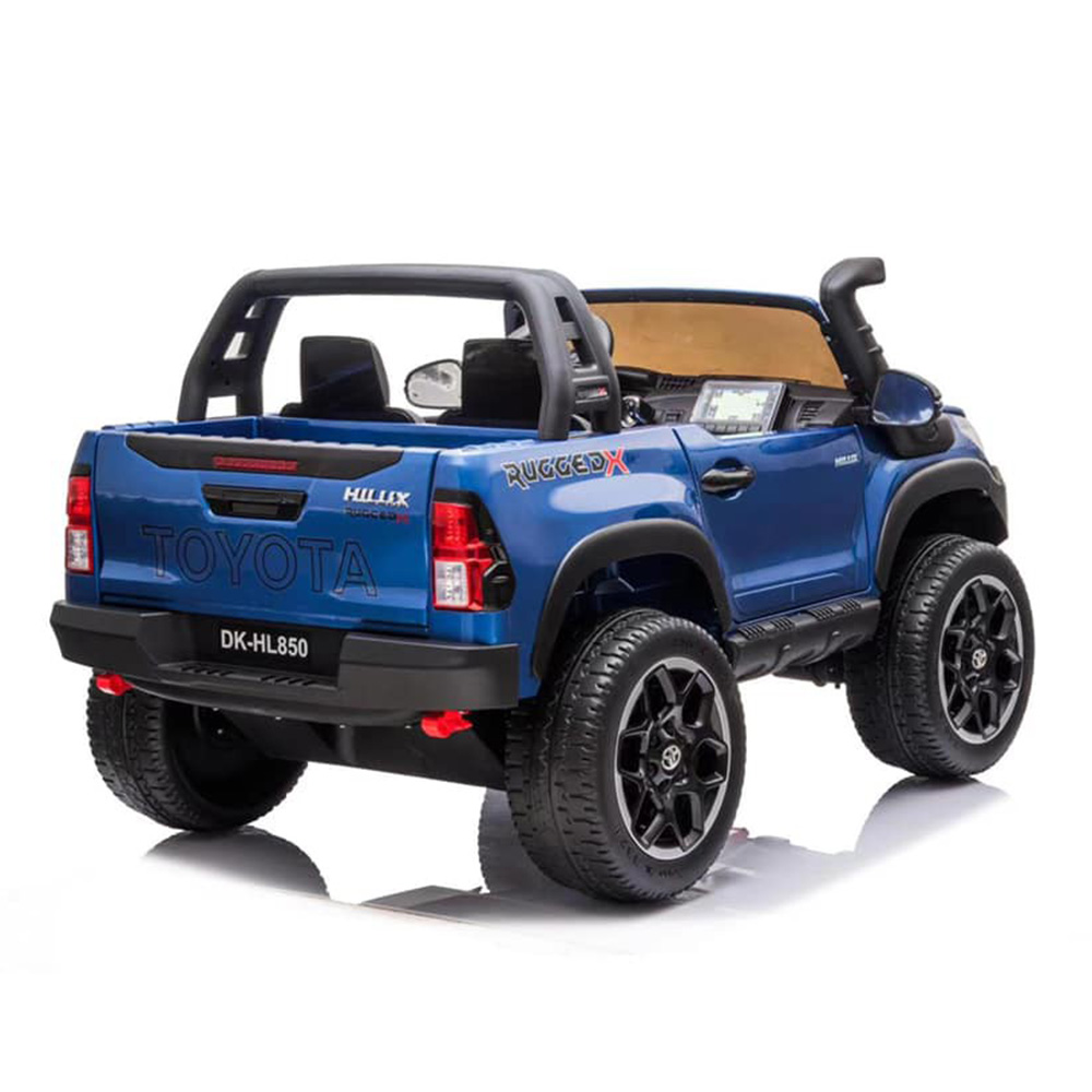 Toyota - Hilux Kids Ride-On Jeep - 12V - Painting Blue