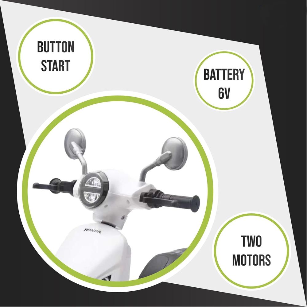 Amsham - Honda Kids Ride-On Electric Motorbike 6V