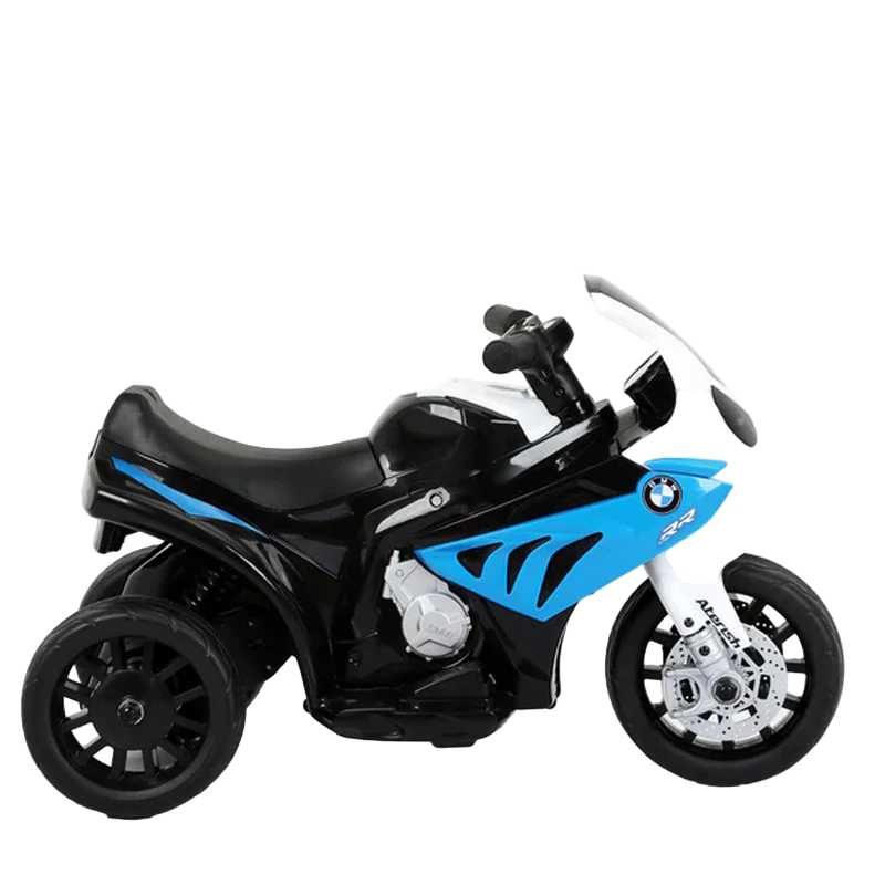 BMW - S1000 RR Mini Kids Ride On Bike - Blue - 6V