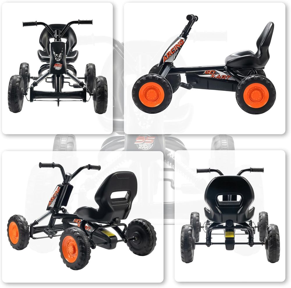 Amsham - Kids Go-Kart Ride-On Pedal Car