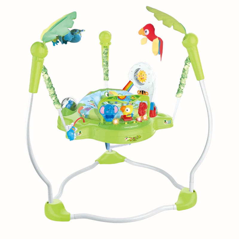 Amsham - Baby Jumping Activity Center - Green