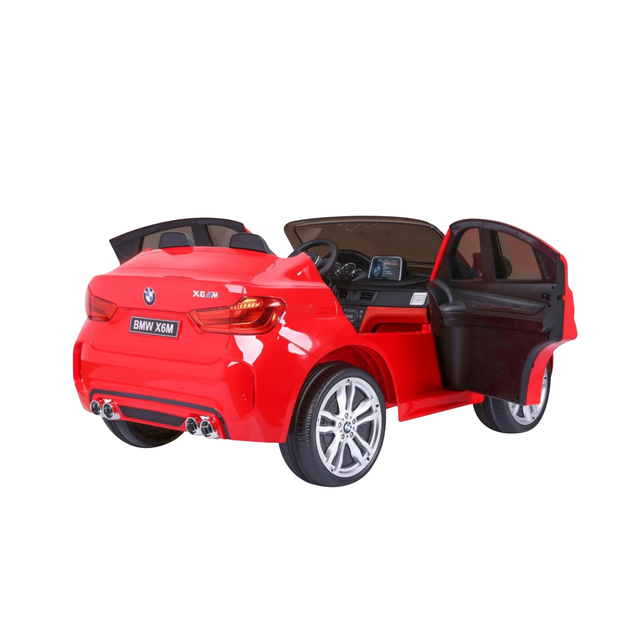 BMW - X6M Battery Operated Kids Ride On Car 12V - Red