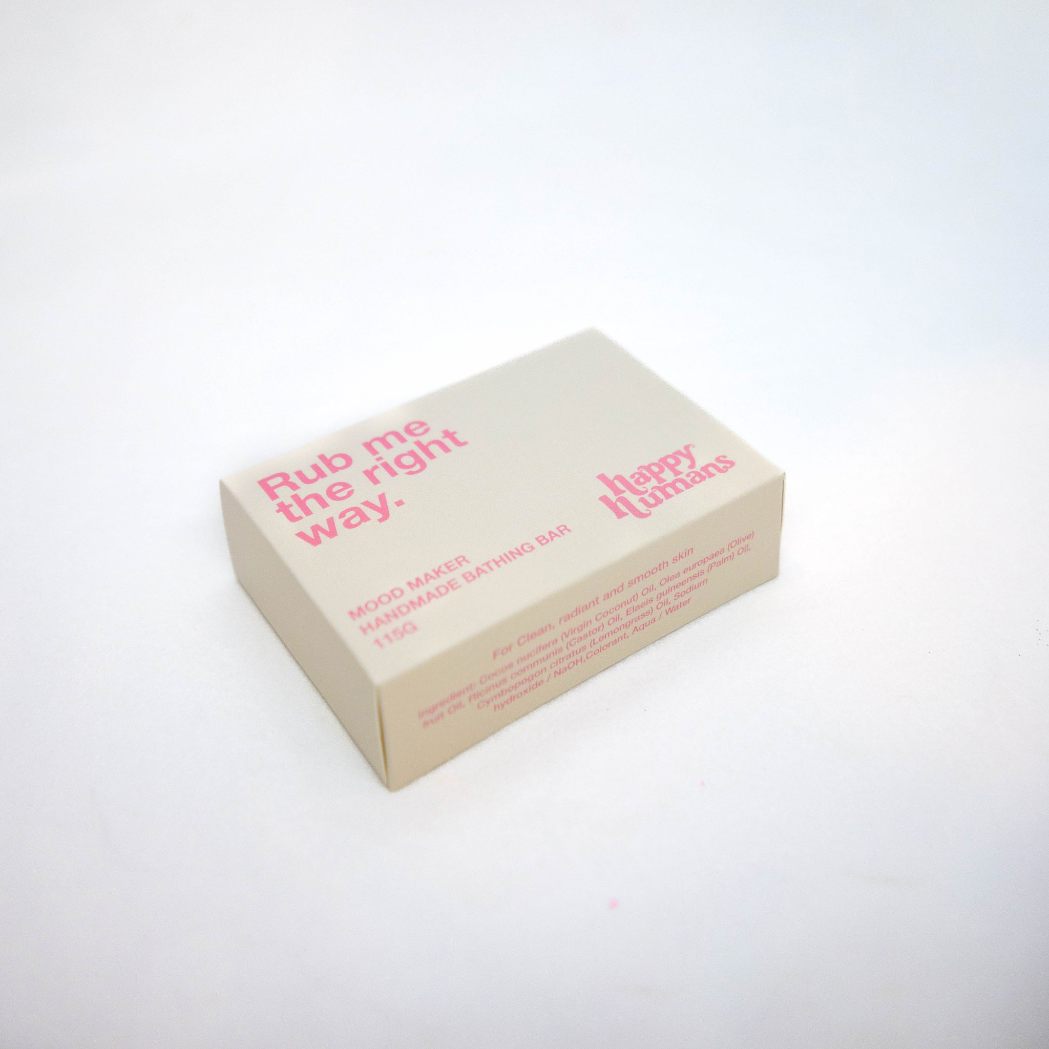 Happy Humans - Rub Me the Right Way Mood Maker Bathing Bar - 115 gm