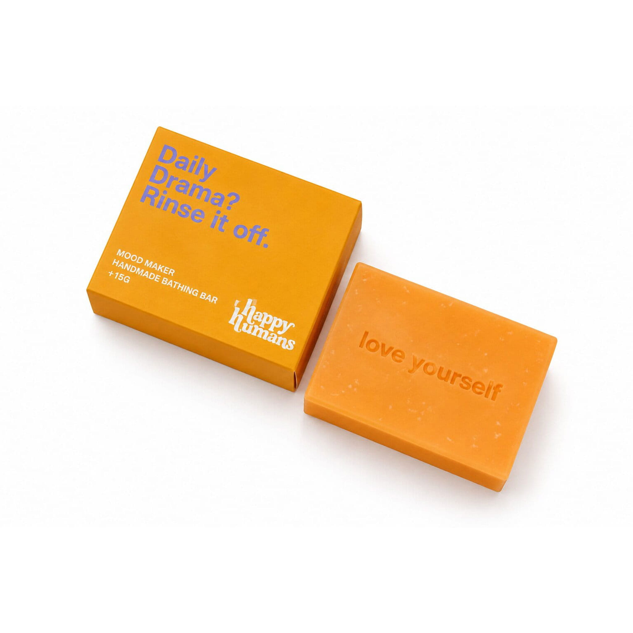 Happy Humans - Daily Drama? Rinse It Off Mood Maker Bathing Bar - 115 gm