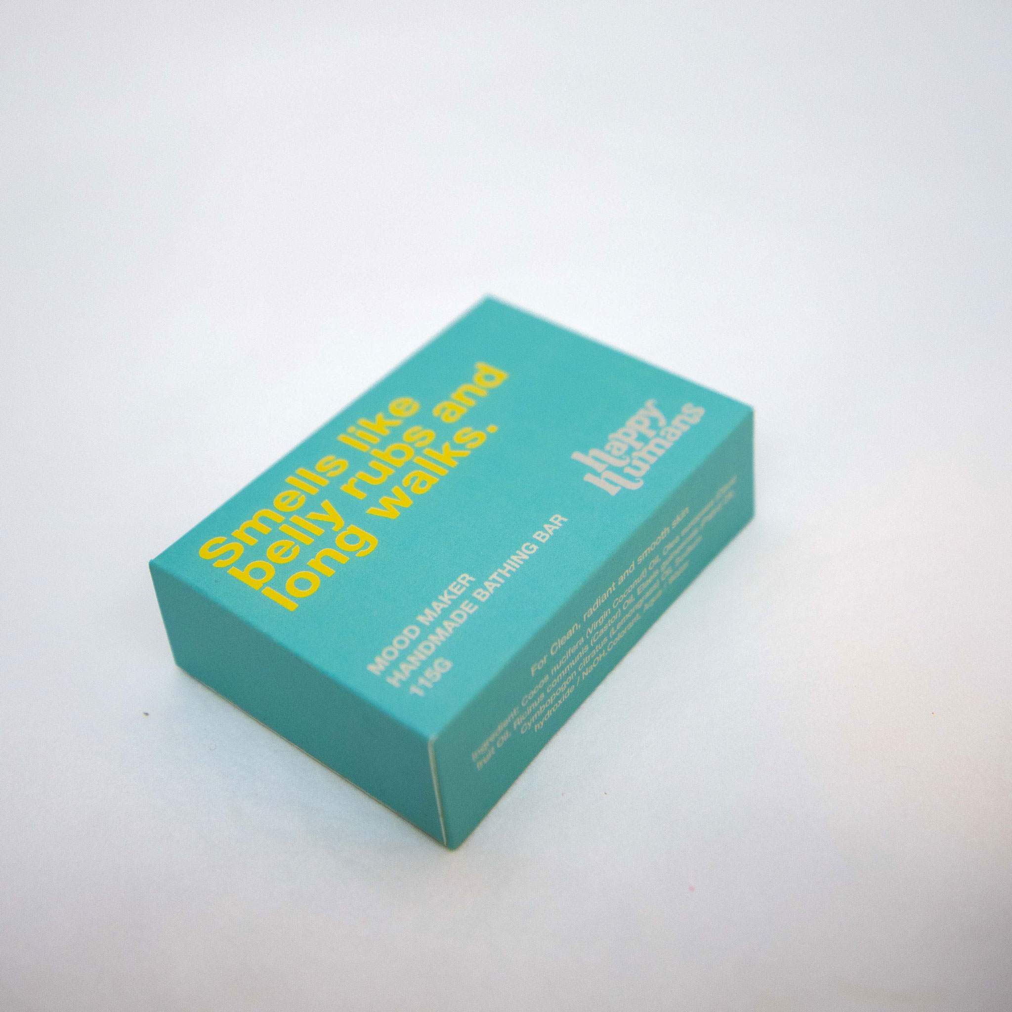 Happy Humans - Smells Like Belly Rubs & Long Walks Mood Maker Vegan Bathing Bar - 115 gm