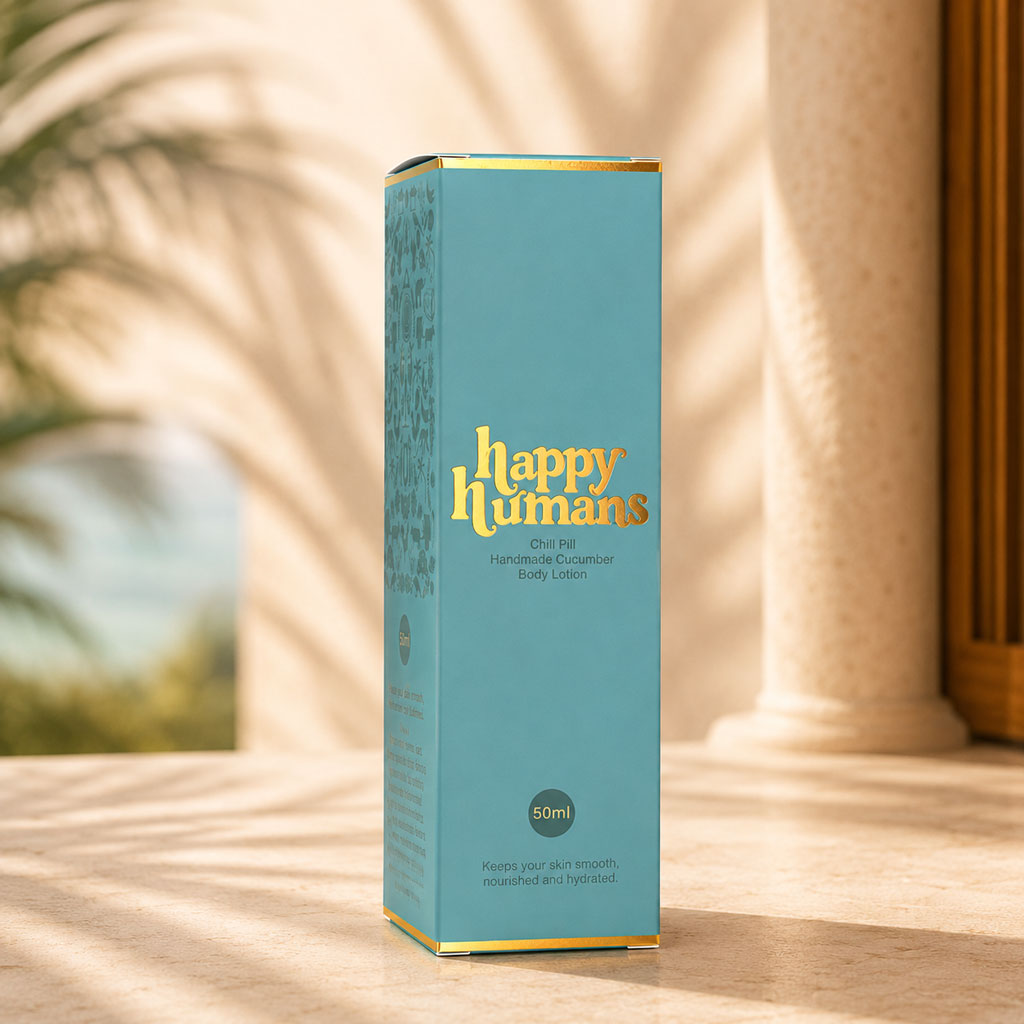 Happy Humans - Chill Pill Stay Cool Body Lotion - 50 ml