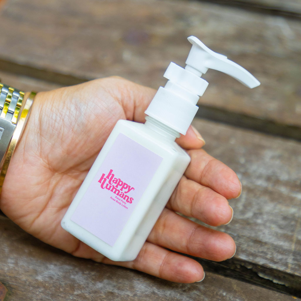 Happy Humans - Petal Party Rose Body Lotion - 50 ml