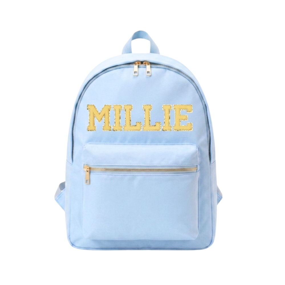 The Happy Tribe - Personalised Backpack,  Baby Blue