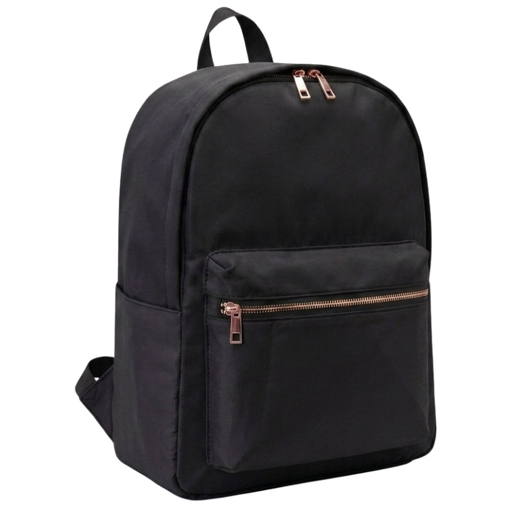 The Happy Tribe - Personalised Backpack, Black Black