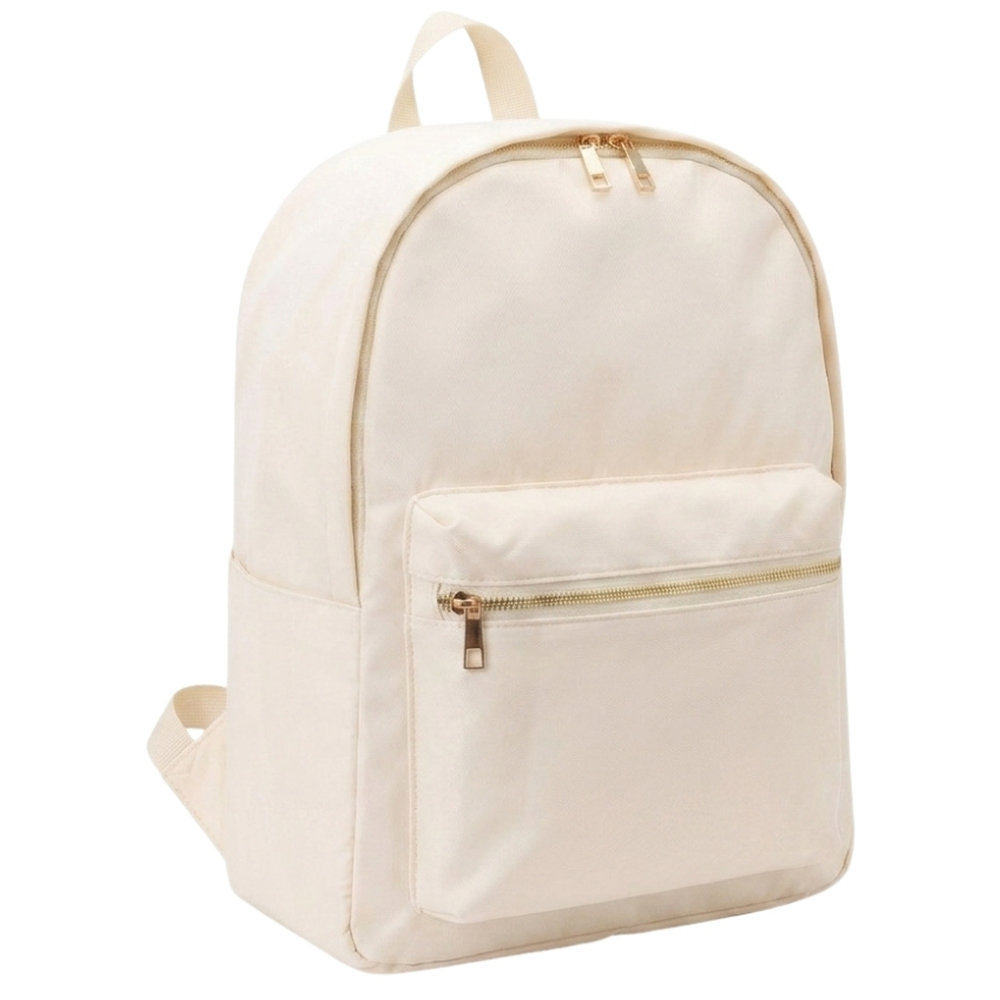 TheHappyTribe - Personalised Backpack - Cream 