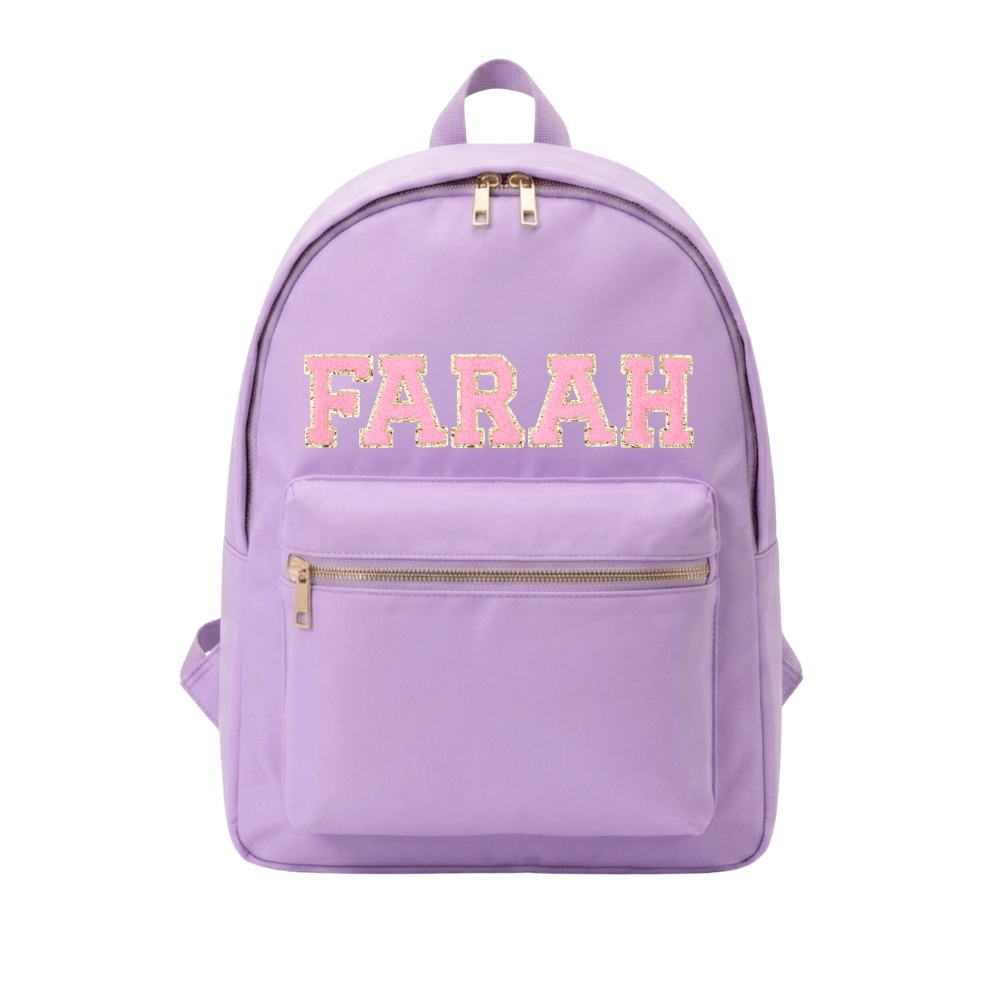 The Happy Tribe - Personalised Backpack, Lilac