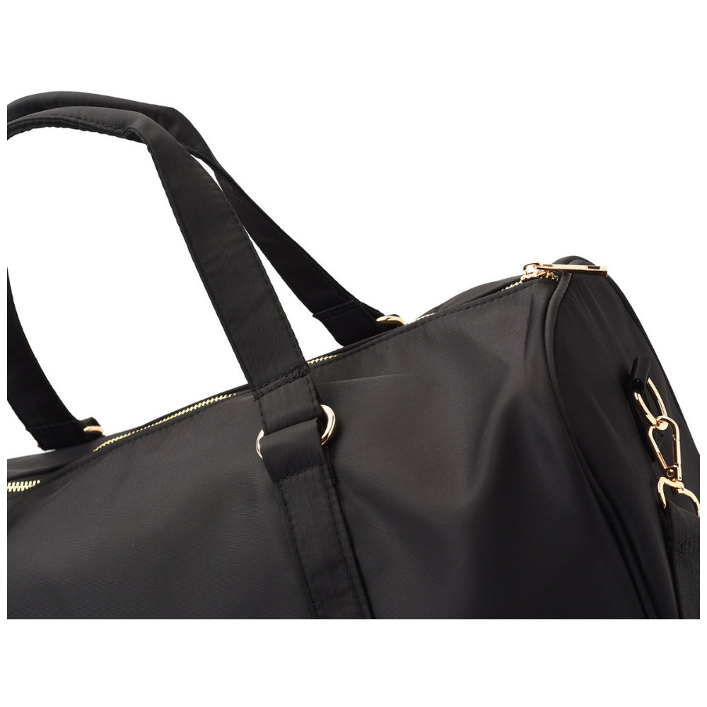 The Happy Tribe - Personalised Duffle Bag, Black
