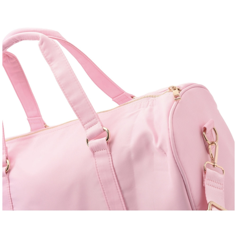 The Happy Tribe - Personalised Duffle Bag, Baby Pink