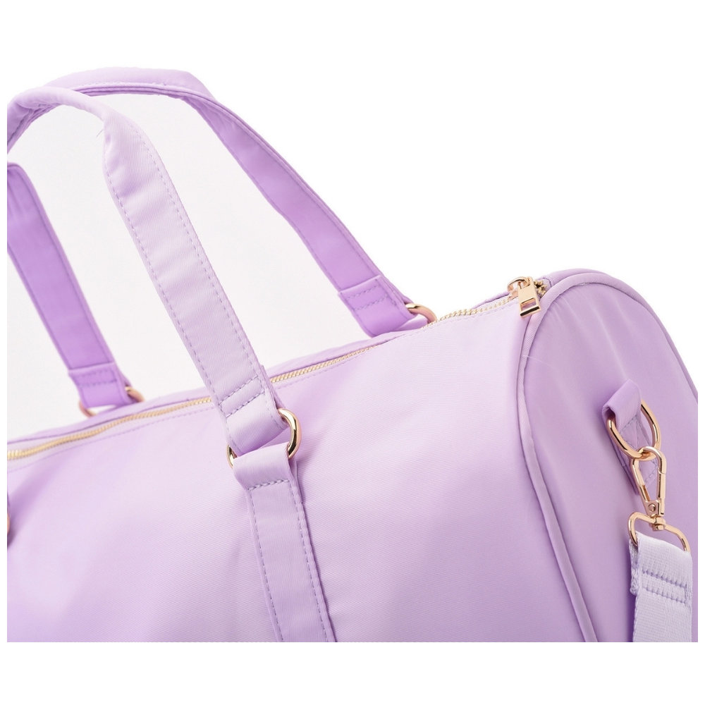 The Happy Tribe - Personalised Duffle Bag, Lilac