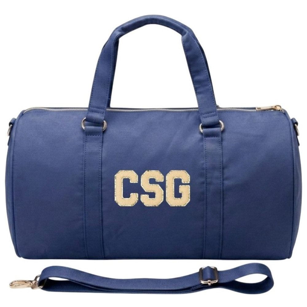 The Happy Tribe - Personalised Duffle Bag, Navy