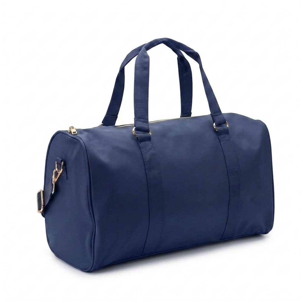 The Happy Tribe - Personalised Duffle Bag, Navy