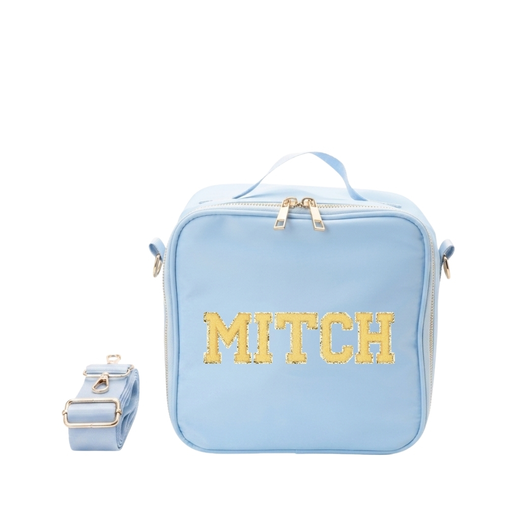 The Happy Tribe - Personalized Lunch Bag - Light Blue