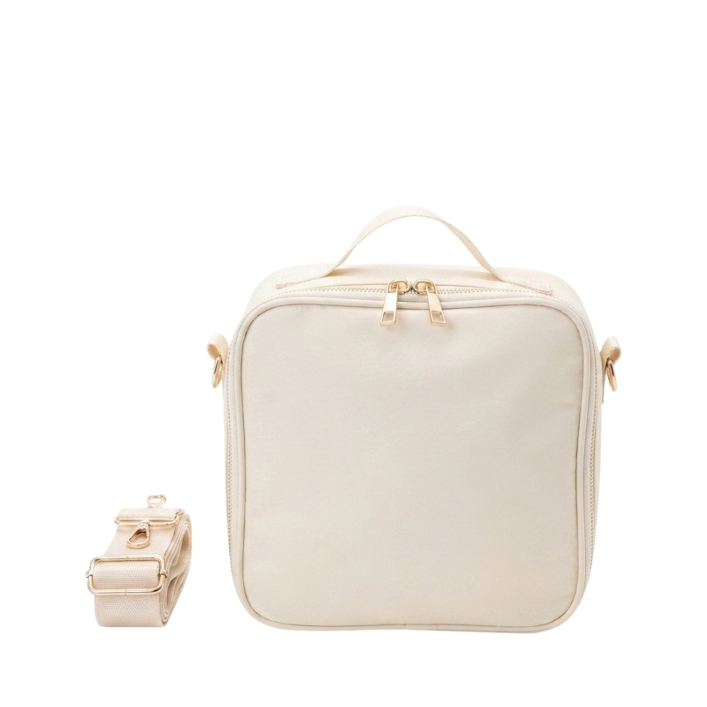 The Happy Tribe - Personalised Lunch Bag, Cream