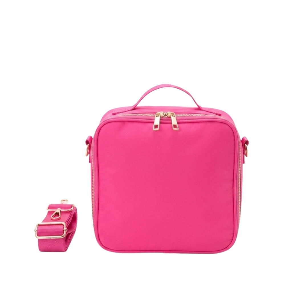 The Happy Tribe - Personalised Lunch Bag, Neon Pink