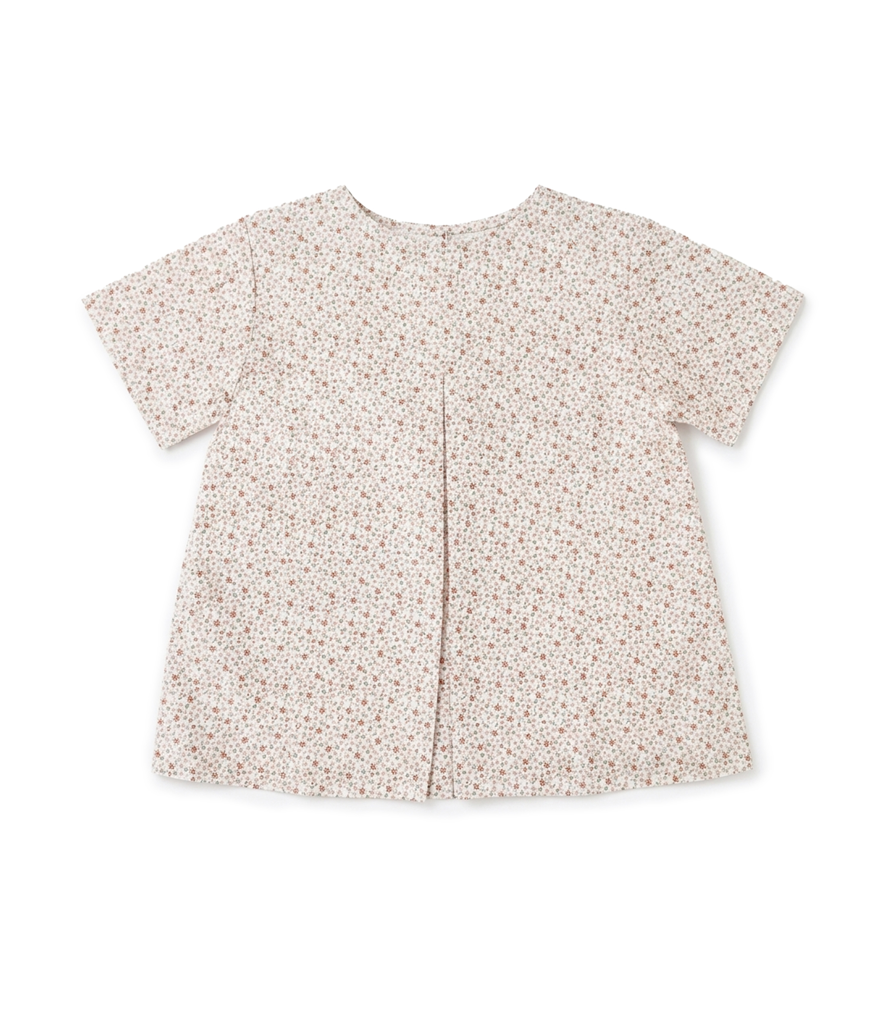 Jules & Juliette - Girl's Blandine Flowery Cotton Blouse - Rosewood Pink