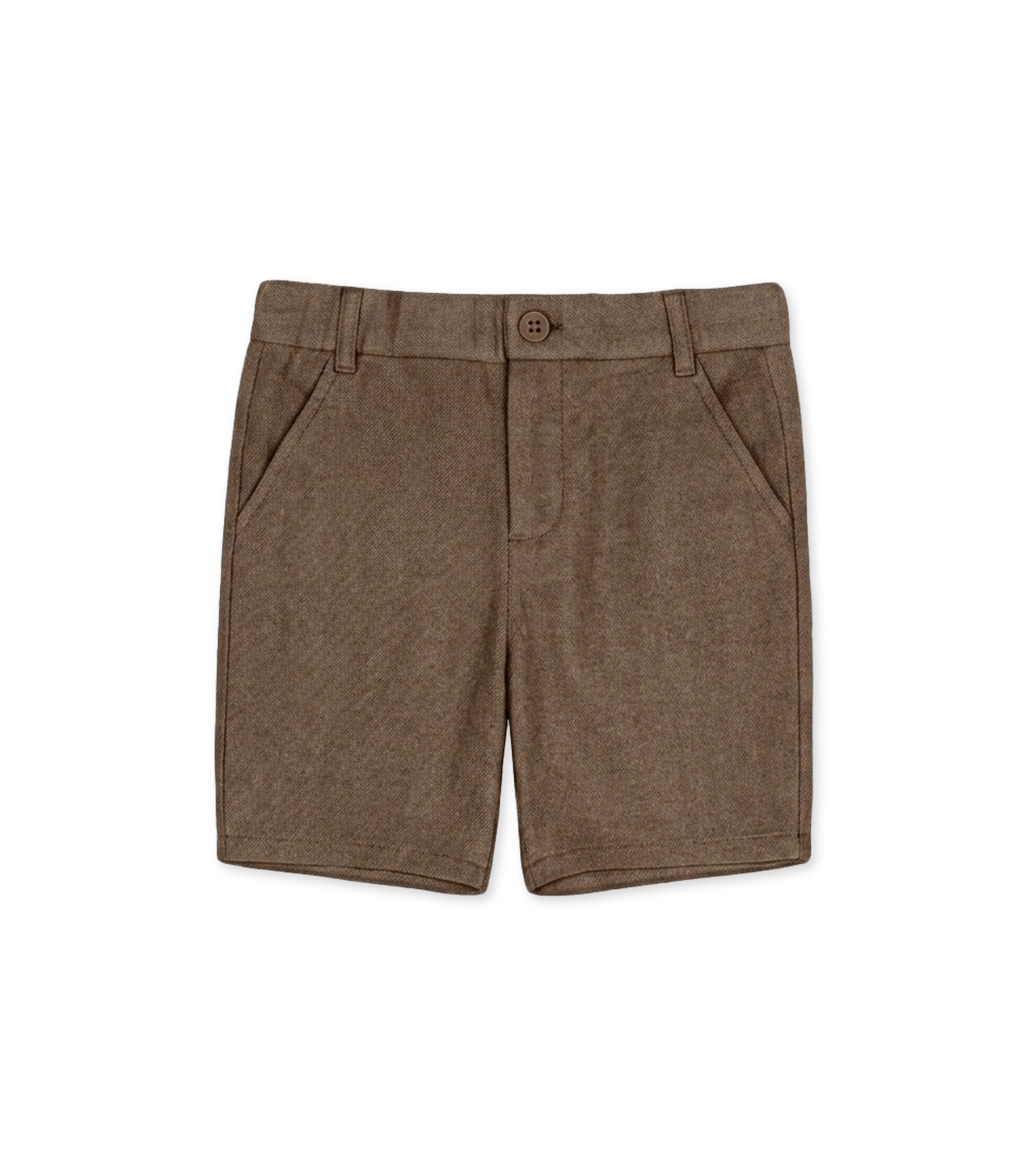 Jules & Juliette - Bob Baby Boy Shorts - Camel Chiné