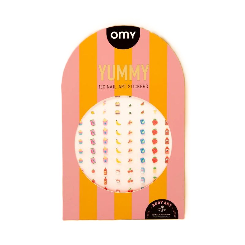 Omy - Nail Art Stickers - Yummy - 120 Pcs