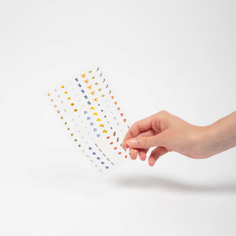 Omy - Nail Art Stickers - Yummy - 120 Pcs