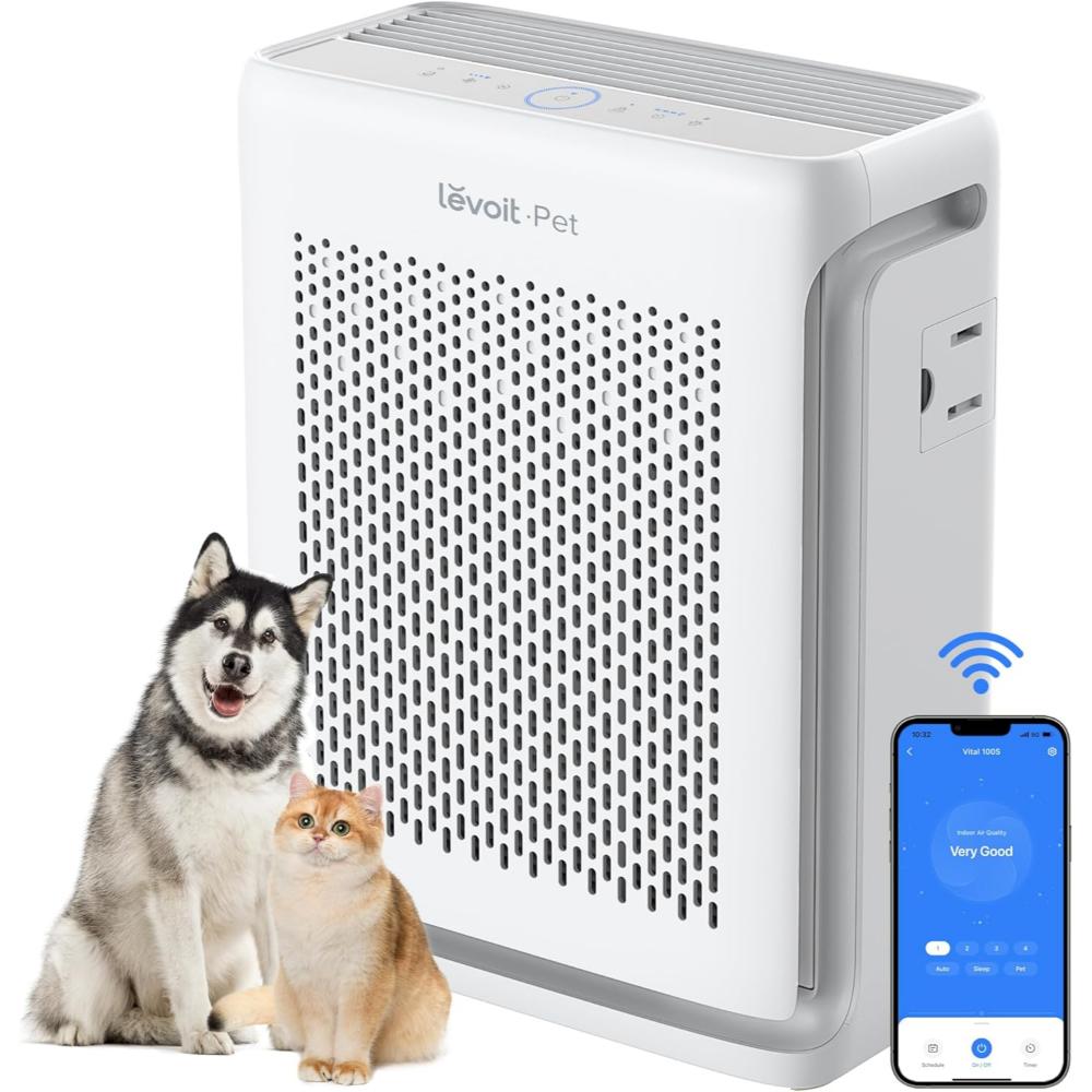 Levoit Vital 100S Smart True HEPA Air Purifier - White