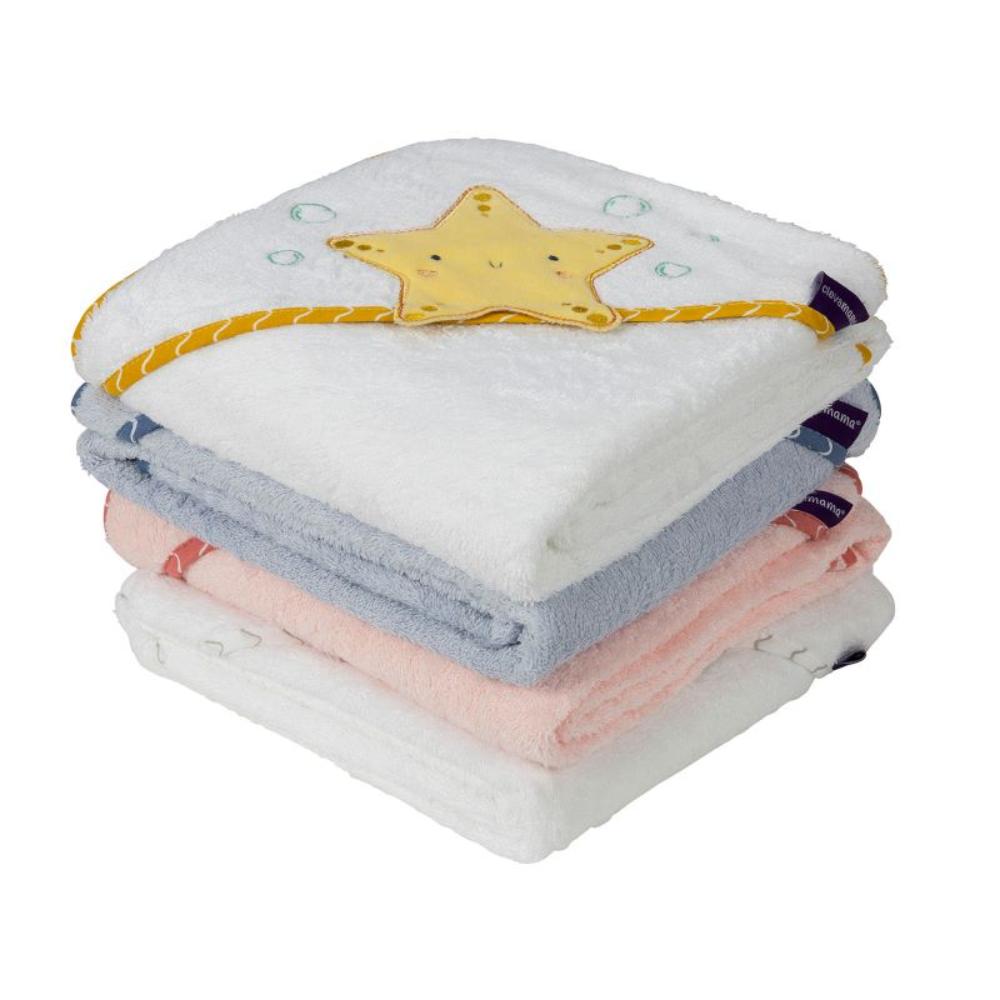 Clevamama Bamboo Extra Large Bath Towel - Blue