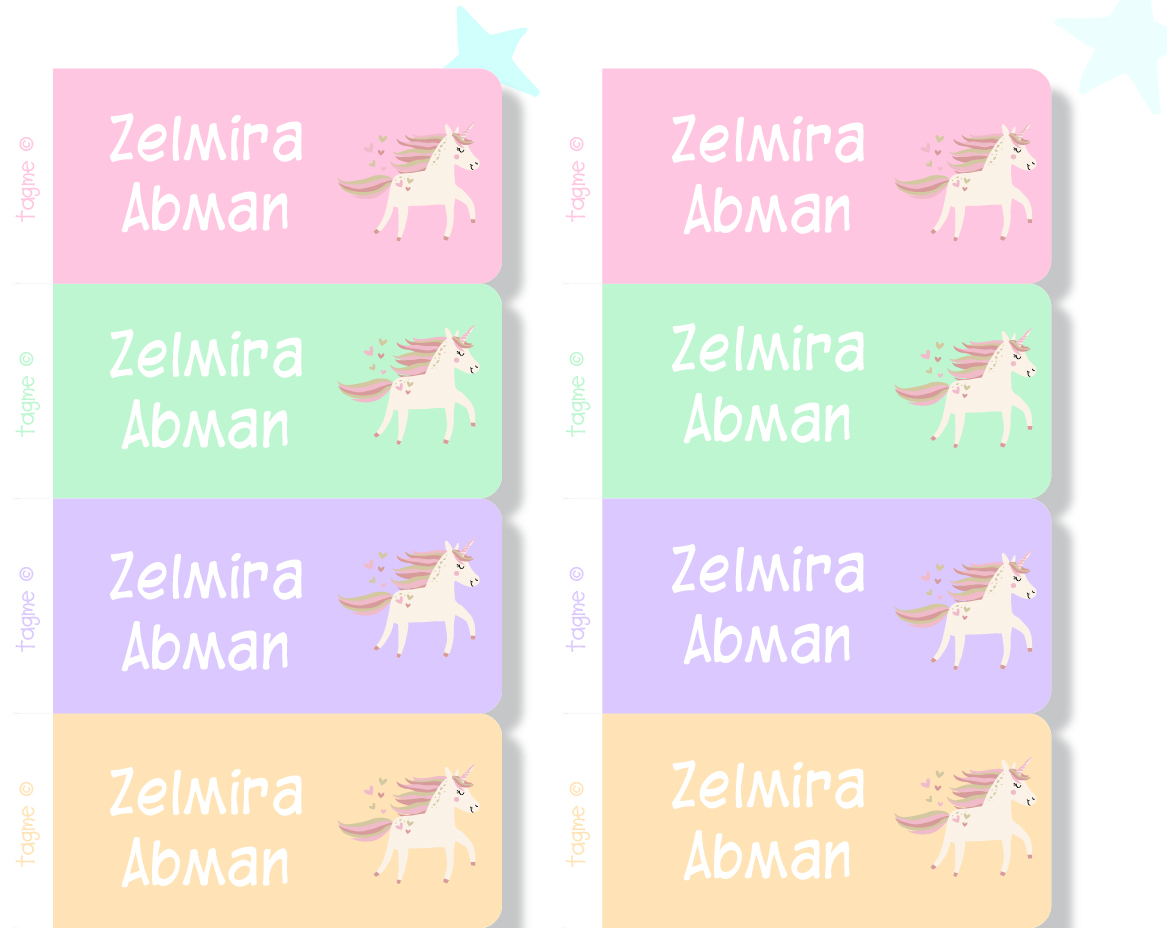 Back to School Starter Pack  - Pink (Unicorn)