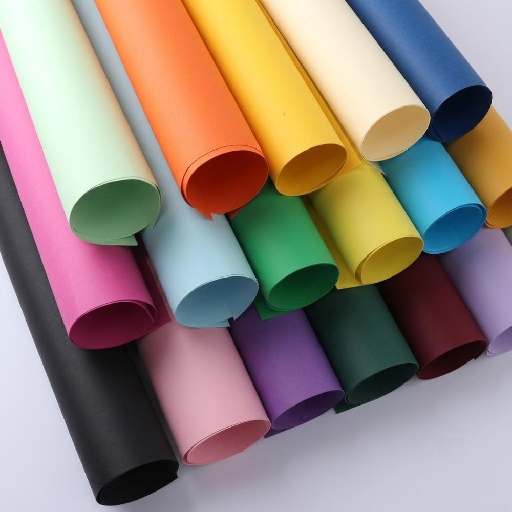 Mindset - Colorful Chart Paper - Color May Vary - 10 Pcs