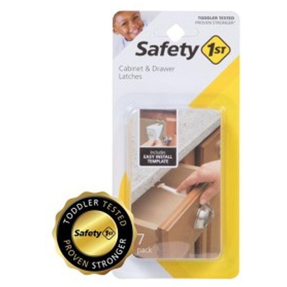 Safety 1st - Cabinet And Drawer Latches - 7 Pc Set