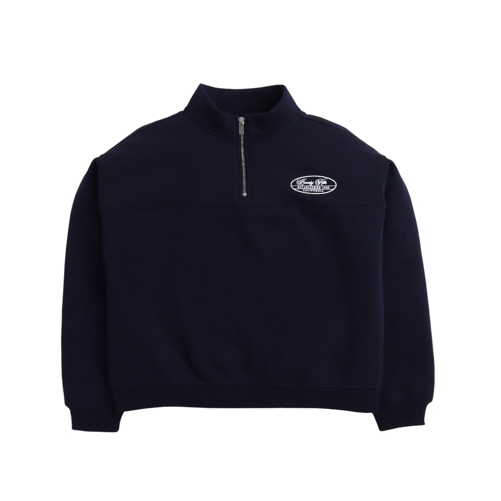 Victor and Jane - Sports Club Girls Sweatshirt - Navy