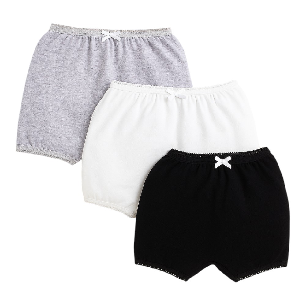 Victor and Jane Girls Bloomers - Multicolor - 3 Pcs