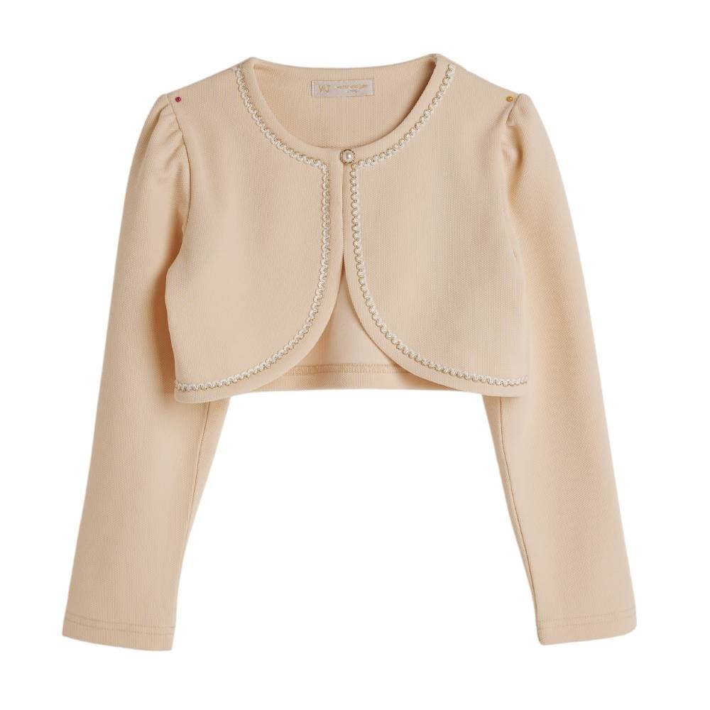 Victor and Jane Girls Cardigans - Beige