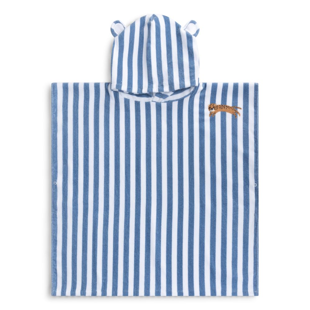 Swim Essentials Poncho Roamer Animal - White/Blue
