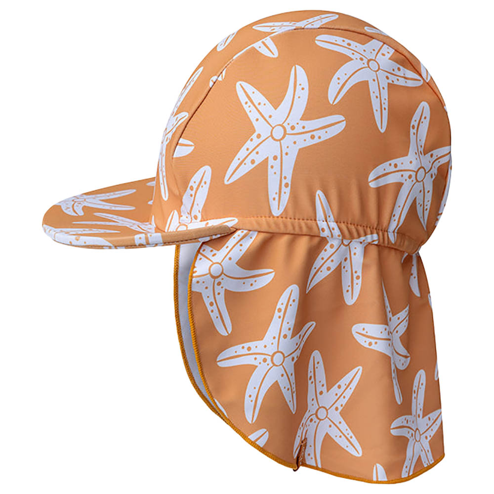 Swim Essentials Baby Sea Star Sun Swim Hat - Caramel