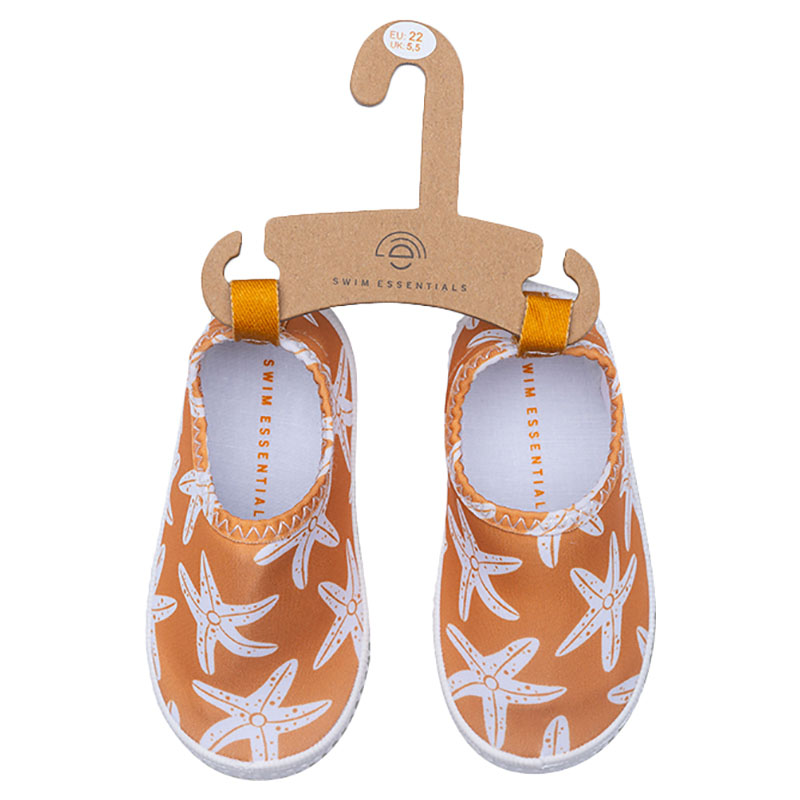 Swim Essentials Sea Star Lycra Anti-Slip Sole Water shoe - Caramel