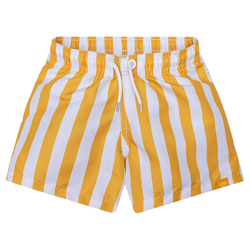 Swim Essentials Striped Swim Shorts - Yellow