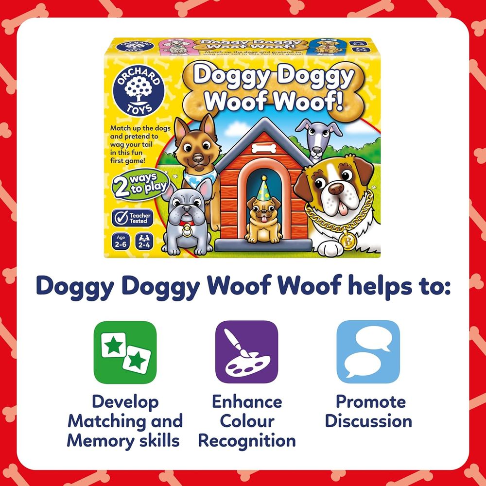 Orchard Toys - Doggy Doggy Woof Woof! Game