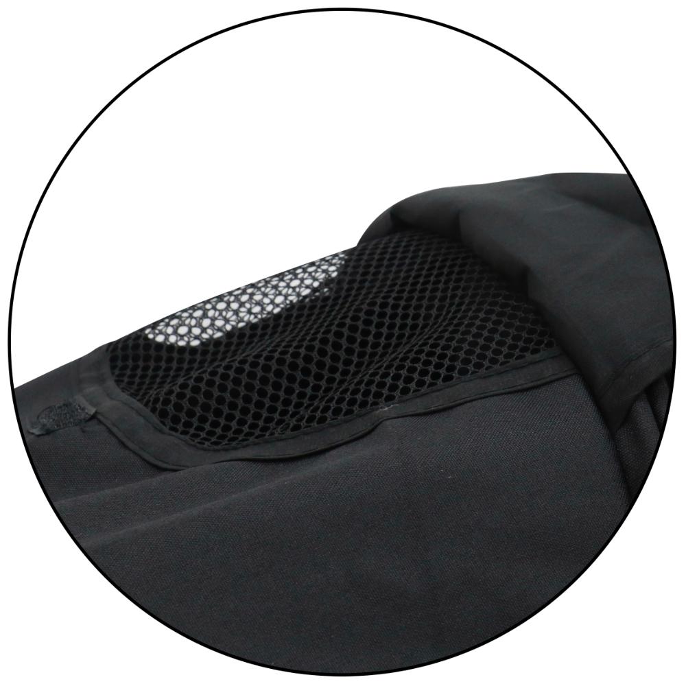 Bebesitos - Sturdystride Reversible Stroller With Head Pillow - Black