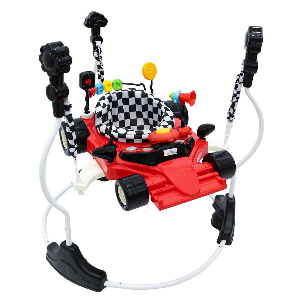 Bebesitos - F1 Race Car Baby Jumper And Bouncer - Red