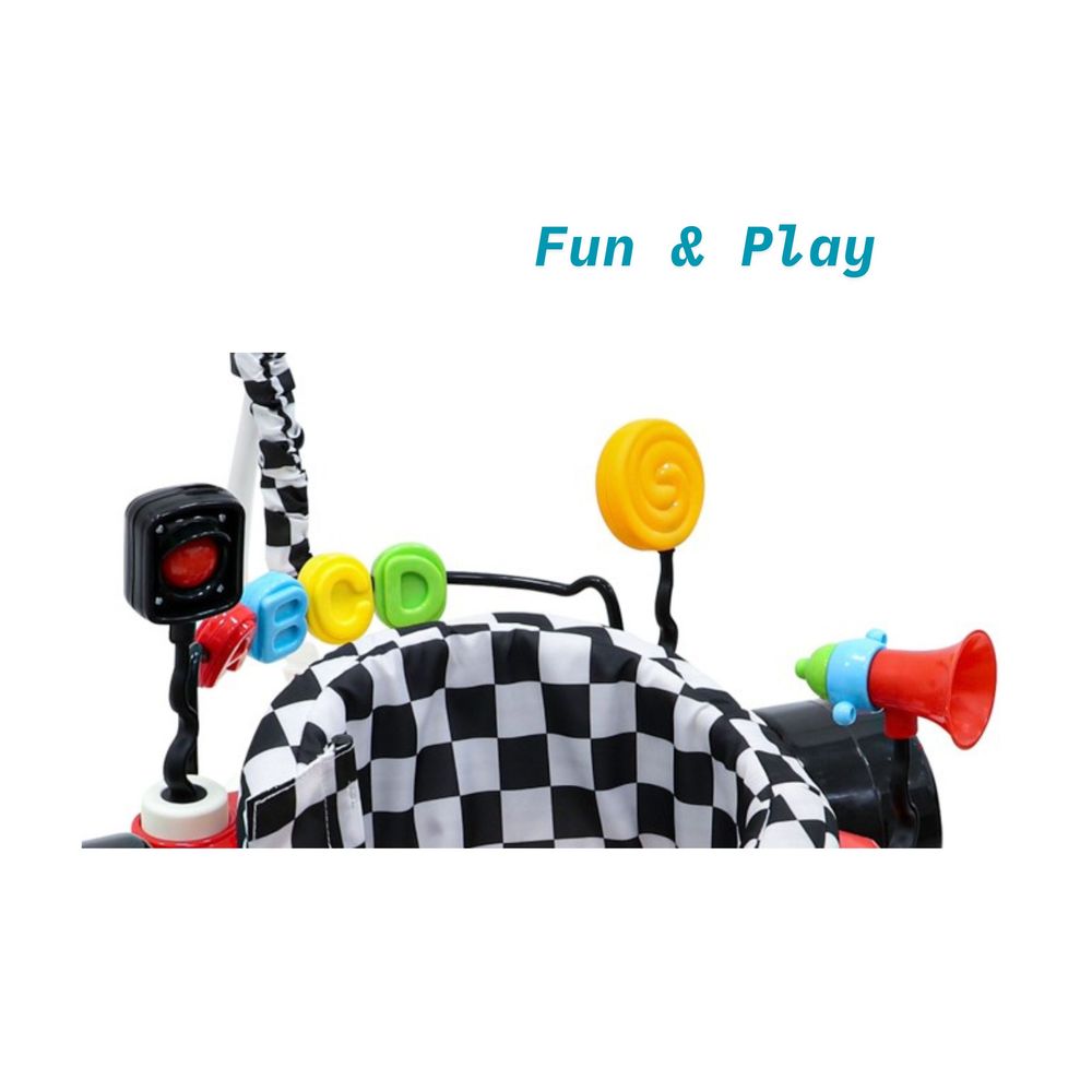 Bebesitos - F1 Race Car Baby Jumper And Bouncer - Red