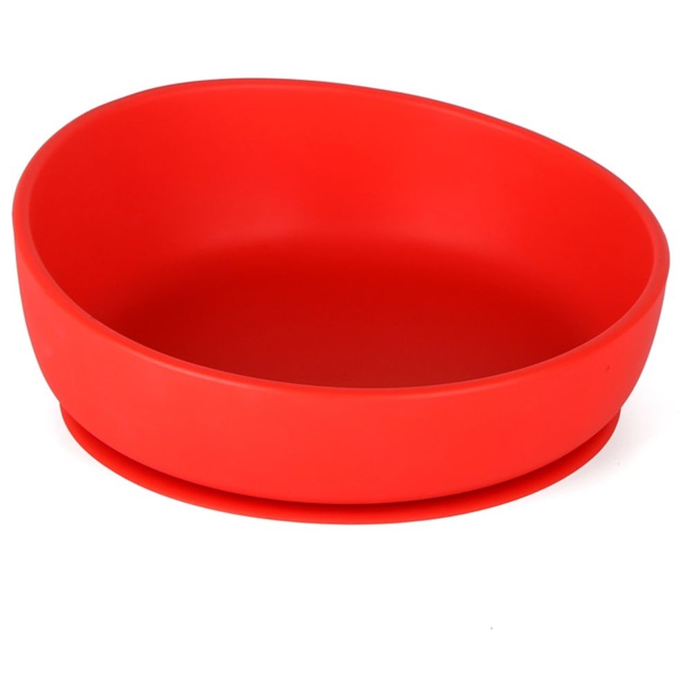 Bickiepegs Doidy Sippy Cup - 200ml And Suction Bowl - Red
